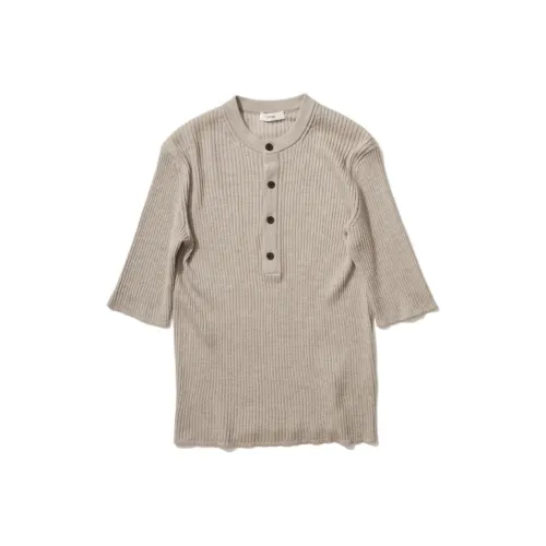 ATON Светло-янтарный Женские Свитеры