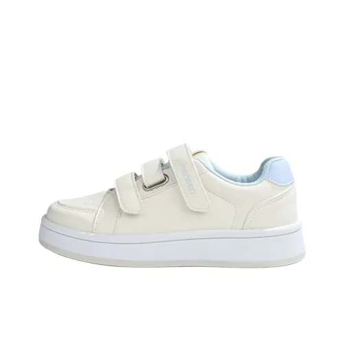 RENBEN Нескользящая Легкая Низкая Кроссовки для скейтбординга Женские Бежево-желтые