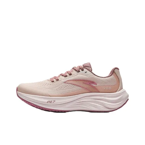 ANTA Travel Step 1,5 Slip-Resistant Abrasion-Resistant Breathable Low-Top Casual Sprint Running Shoes Women's Pink ANTA Travel Step 1,5 Противоскользящий Устойчивый к износу Дышащий Низкий Топ Повседневные Кроссовки для бега Sprint Женские Розовые