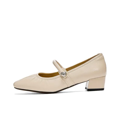 Daphne Квадратный каблук Туфли Мэри Джейн Женские