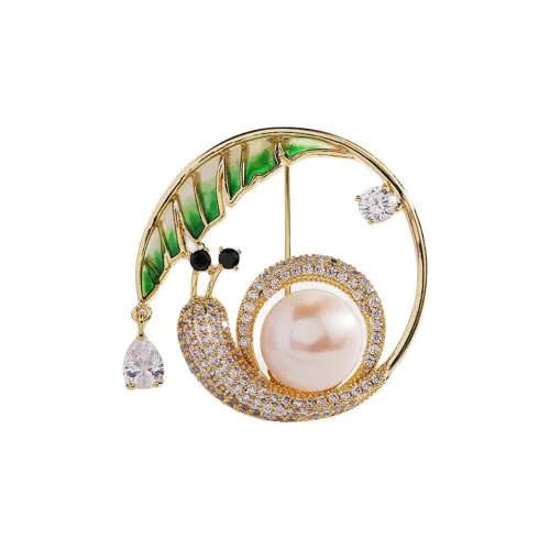 Yamaichi Maru Экологичные Медные Броши Женские