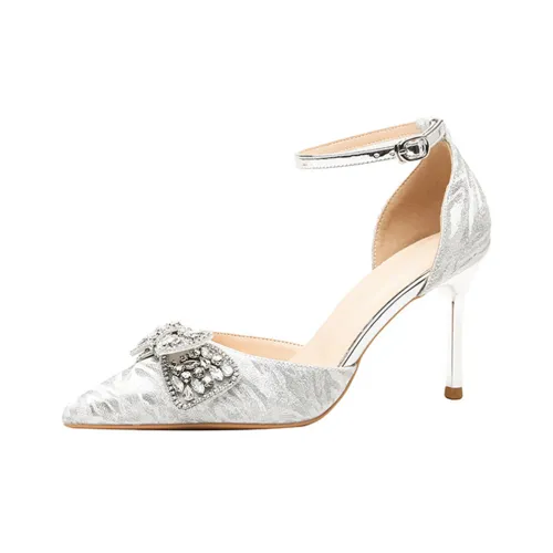 GOSO Высокие каблуки Серебряный Женские