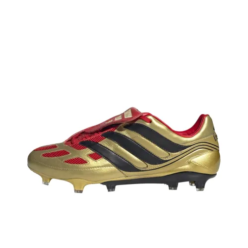 Adidas Predator Precision противоскользящие устойчивые к истиранию футбольные бутсы унисекс золото-черный красный
