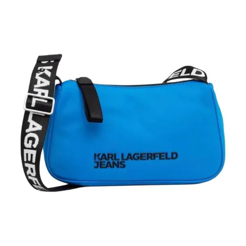 KARL LAGERFELD Полиамид Сумка через плечо Стандартная Женская Синяя