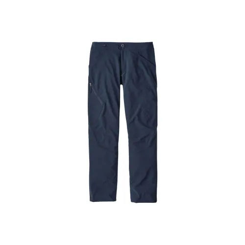 Patagonia Rps Rock Мягкая оболочка Брюки Мужские Морской синий