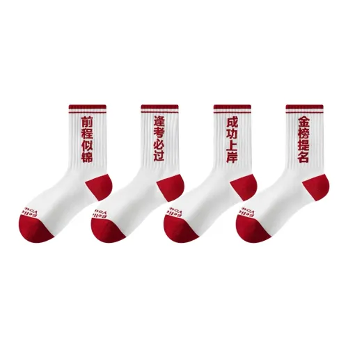 AOKANG Носки Crew Унисекс упаковка из 4 пар