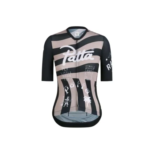 PATTA Rapha Collaboration Черный/Каменный цвет Женская велосипедная одежда