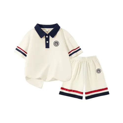 La Chapelle Kids Повседневная спортивная одежда 2 предмета комплект Абрикос для детей 3-7 лет