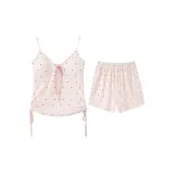 Светло-розовый, маленький, точка