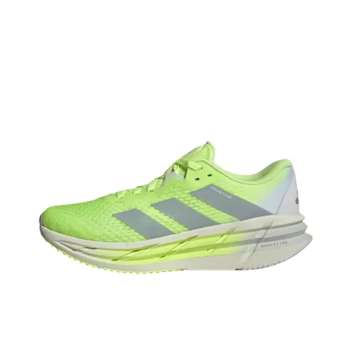 Adidas ADISTAR 3 Slip-resistant Abrasion-resistant Low-top Беговые кроссовки Мужские HD Желтые