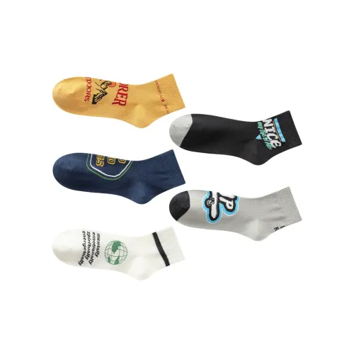 The Temptation Of The Muse Носки Crew Мужские упаковка из 5 пар