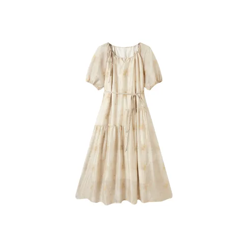 DIALOGUE Короткий рукав Платье Женское