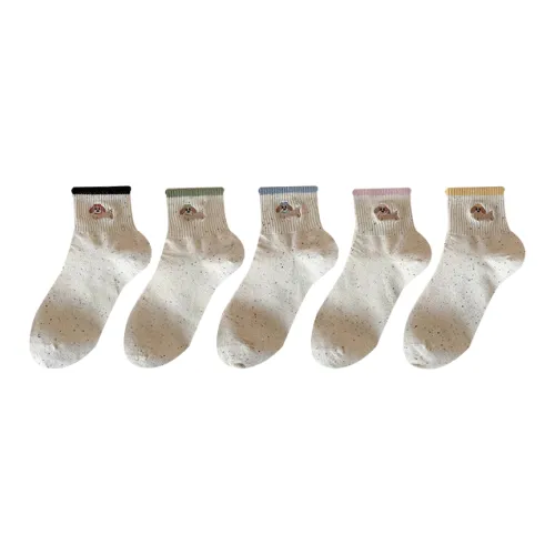 Mulong Family Носки Crew Женские упаковка из 5 пар