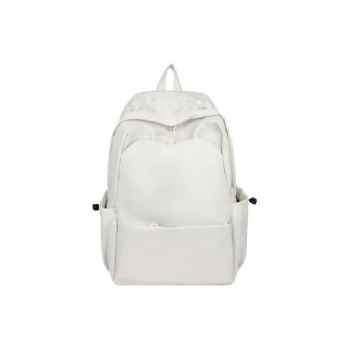 WICKBUEN Ткань Короткий Trip Дорожный Рюкзак Унисекс Белый Черный Красный Синий