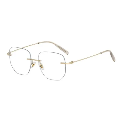 CAPONI Титан Нерегулярная форма Оправы для очков Унисекс Многоцветные