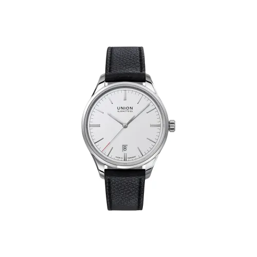 UNION GLASHUTTE/SA Автоматический Механический Мужской Часы VIRO Collection 39 мм Белые