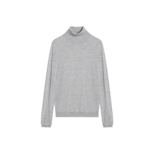 Brunello Cucinelli Серый Женские Кашемировые Свитеры