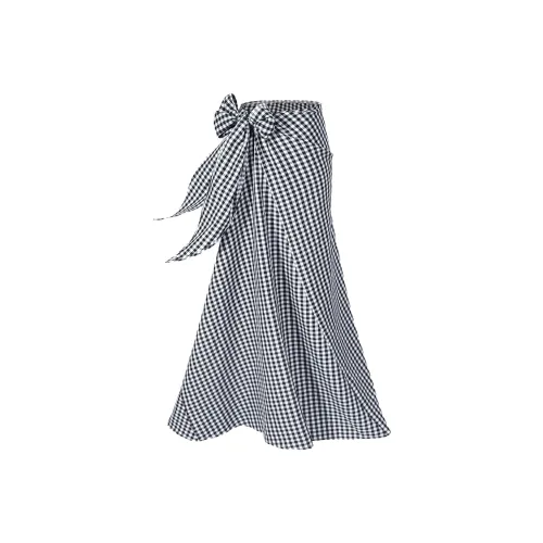 MIMOSA CHUR Повседневный Длинный Юбка Женские