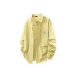 [Ледяной шелк защита от солнца] Лен Желтый (Mz Линия Логотип кошки на груди)