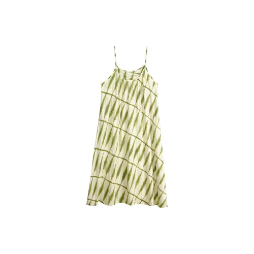 XUANZHITING Светло-бежево-желтые Женские ночные сорочки