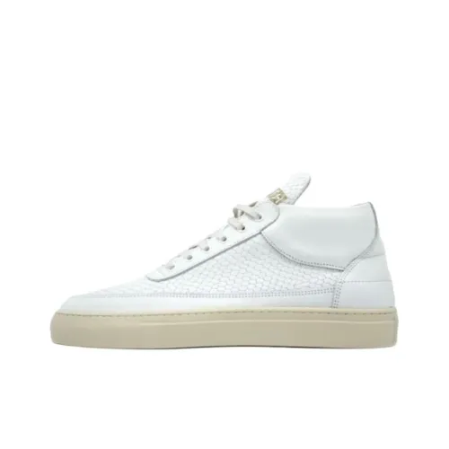 Filling Pieces Скейтборд Кроссовки Высокие Белые Мужские