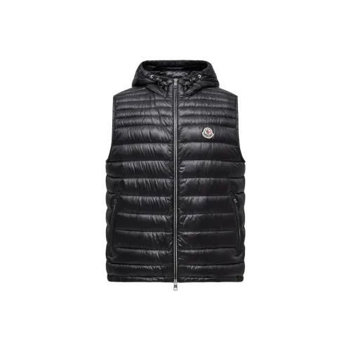 Moncler Черный Мужской Пуховик