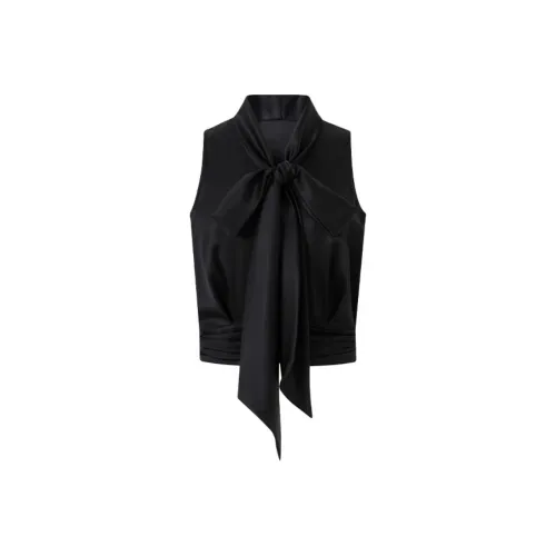 DIANA VEVINA Черные Женские Рубашки