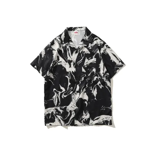 YEARNED Черная Унисекс Рубашка