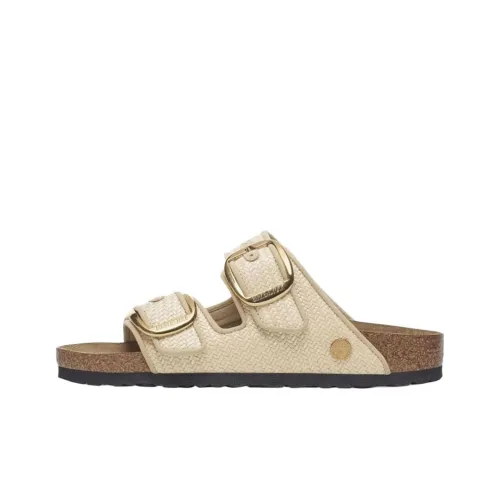 Birkenstock Arizona Big Buckle Слипоны Бежевые Женские