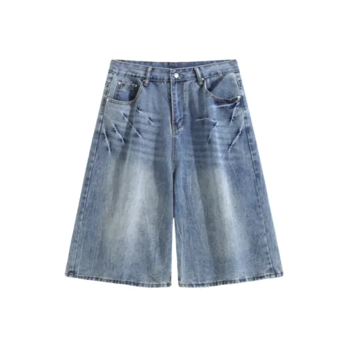 ArcaneFunk Синие Унисекс Джинсовые Шорты