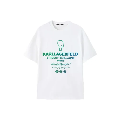 Karl Lagerfeld T-Shirt Мужской Белый