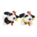 Чёрный свитер + жёлтые штаны