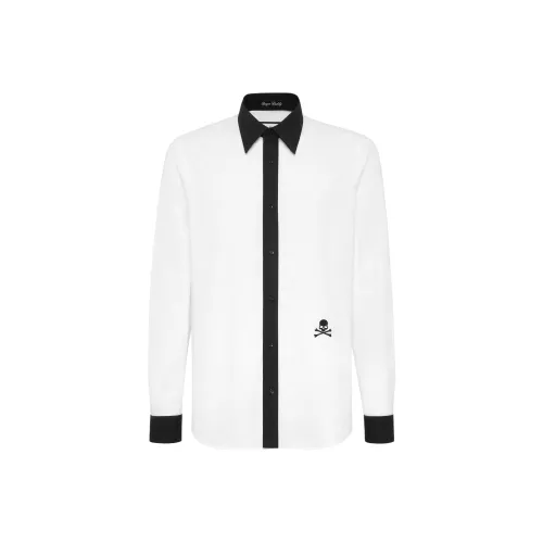 PHILIPP PLEIN SS25 Рубашка Мужская Белая