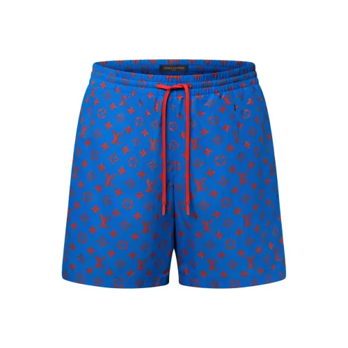 LOUIS VUITTON SS25 Пляжные шорты Мужские Синие