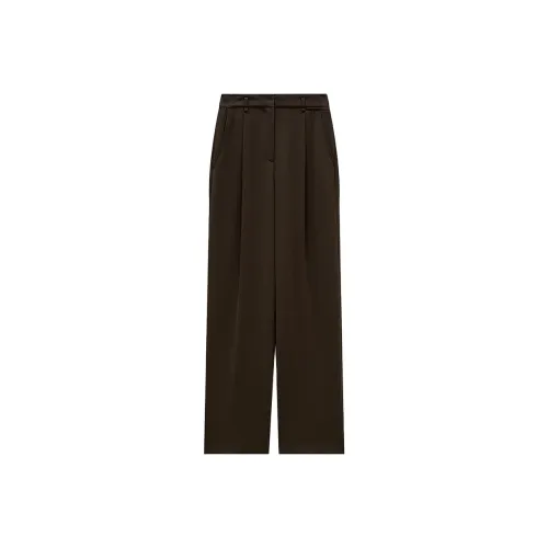 INSUN Оливково-зеленые Женские Повседневные Брюки