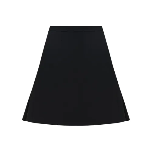 Alexander McQueen FW21 Повседневные короткие юбки Женские Черный