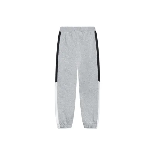 LINING YOUNG Sports trend series Вязаные тренировочные штаны Фотиния Серый Детский