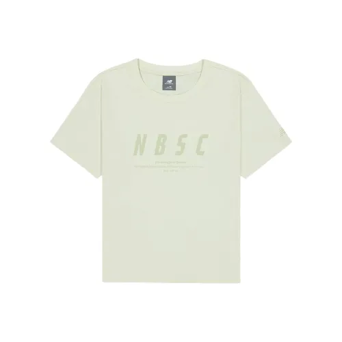 New Balance совместный бренд Shifted SS25 T-Shirt Женская Светло-зеленая
