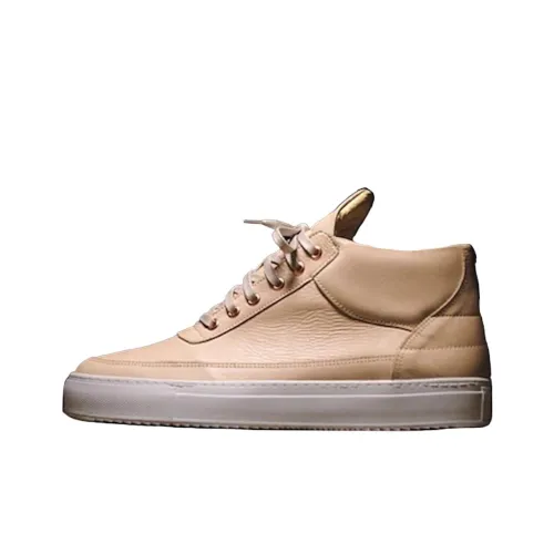 Filling Pieces Ronnie Fieg MID Топ Скейтборд Кроссовки Унисекс Коричневый