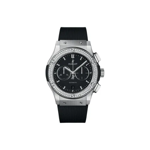 HUBLOT Автоматический Механический Механизм Мужские Часы 42 мм Черный