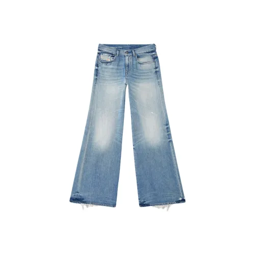 DIESEL Джинсы Женские Светло-Синий