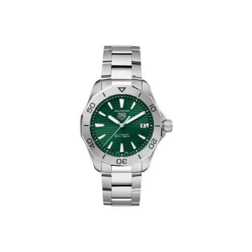 TAG HEUER Свет Кварцевый Механизм Мужские Часы 40 мм Зеленый