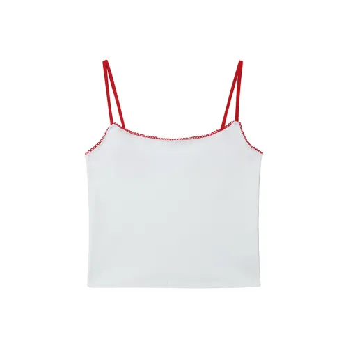 SLEEP AT 11 Белый Женские Камисоли