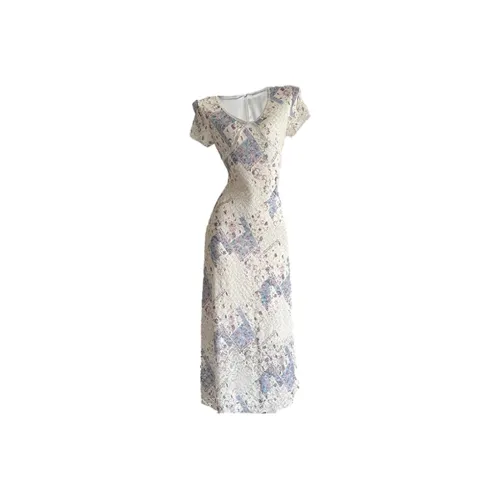 Meanalot Короткий рукав Платье Женское