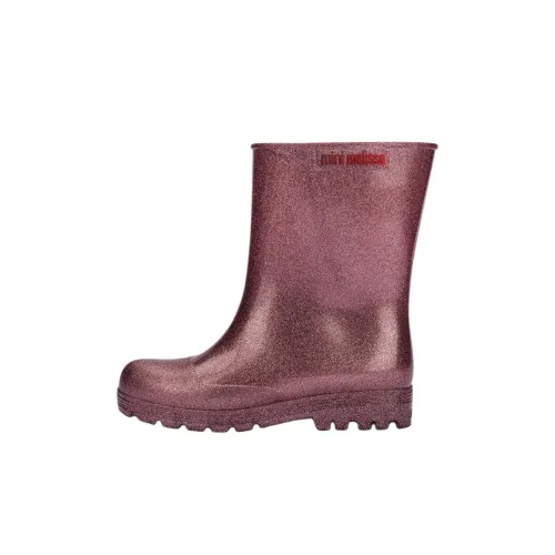 MELISSA Welly Slip-Resistant Waterproof Детские ботинки Розовые для малышей