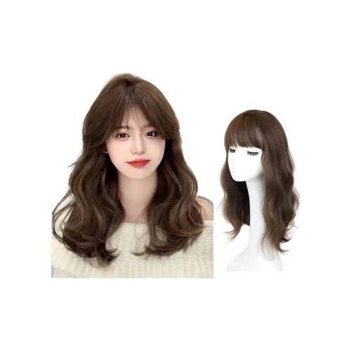 Time Shadow Korean Elegance Big Wave Средняя Длина (размер в длину) Завитые Волосы