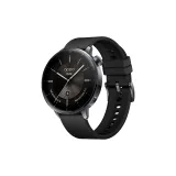 Silicone [Мини Светлый Волна Узор] Черный с Черным Застежка