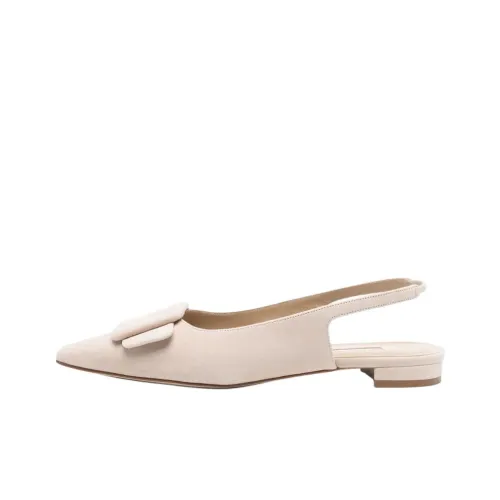 MANOLO BLAHNIK Maylura Повседневная обувь Женская Бежевая
