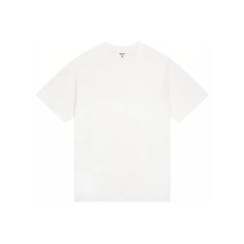 MIANDEMEIXUE Свободный крой Повседневный Внутренний Короткий рукав Т-рубашка Унисекс Однотонная