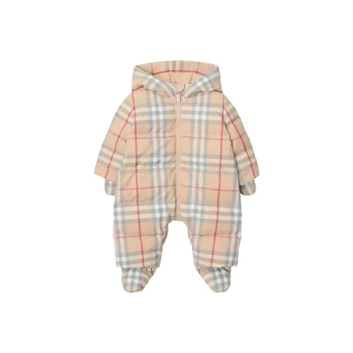 Burberry Комбинезон Бежевый для младенцев и малышей